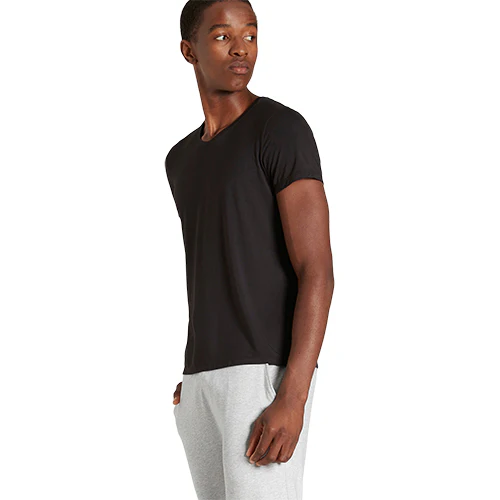 Boody Men´s V-neck T-shirt Sort | Str. Xl - Image 2