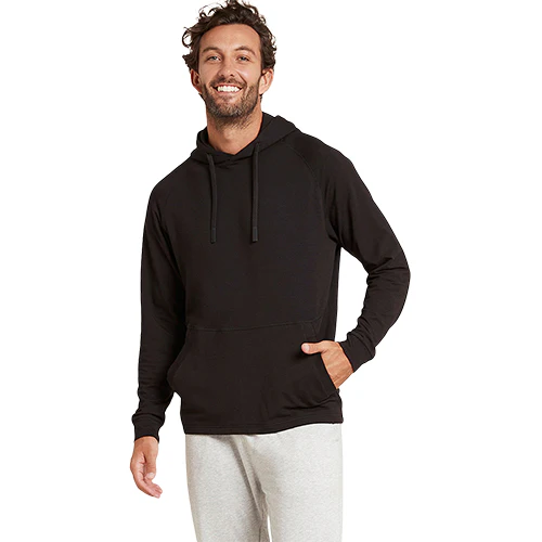 Boody Men´s Weekend Pullover Hoodie Sort | Str. M