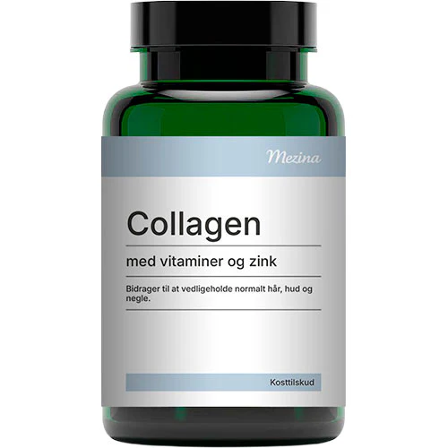Mezina Collagen med Vitaminer og Zink | 120 kapsler