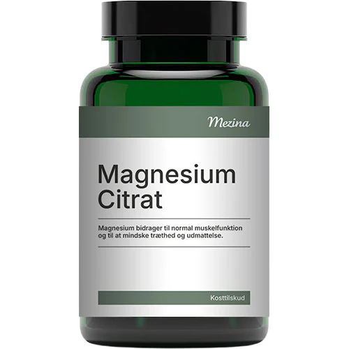 Mezina Magnesium Citrat | 180 kapsler