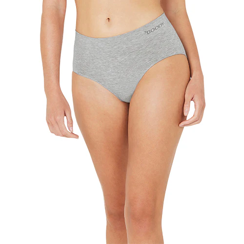 Boody Midi Brief Lysegrå | Str. L