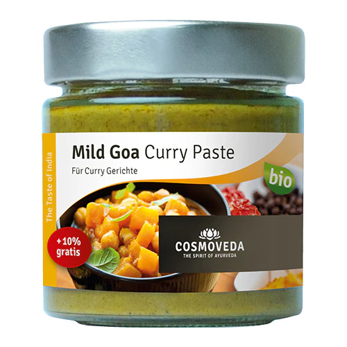 Cosmoveda Mild Goa Curry Paste Økologisk | 175 g