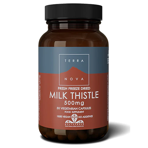 Terranova Marietidsel 500 mg | 50 kapsler