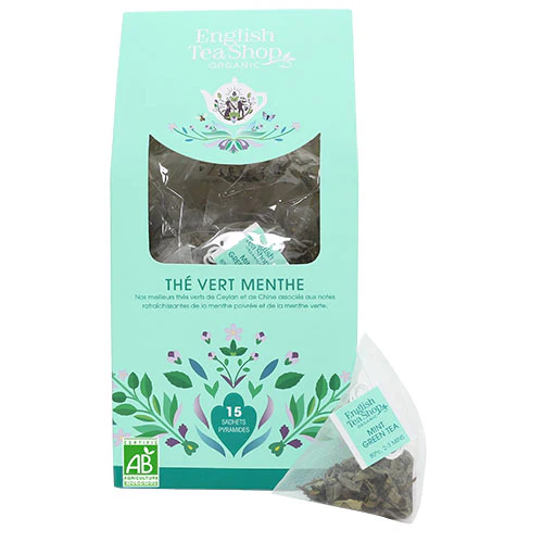 English Tea Shop Mint Green Tea Økologisk | 15 breve