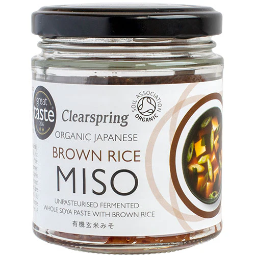 Clearspring Miso Brown Rice Økologisk Upasteuriseret | 150 g