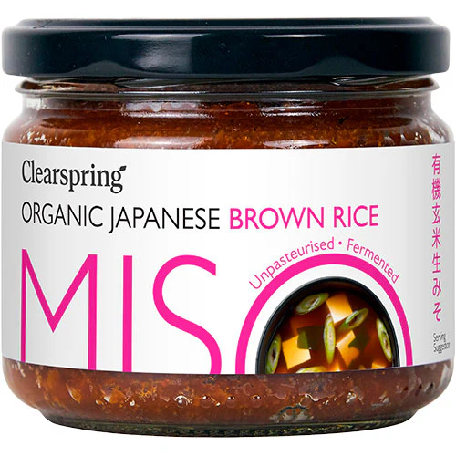 Clearspring Miso Brown Rice - Upasteuriseret | 300 g