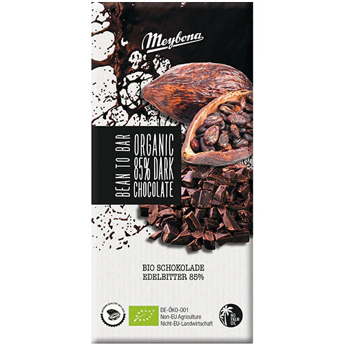 Meybona Mørk Chokolade 85% Økologisk | 100 g