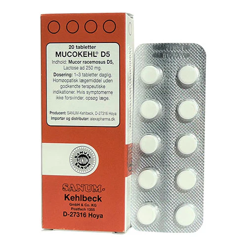 Sanum Mucokehl Tabletter D5 | 20 tabletter