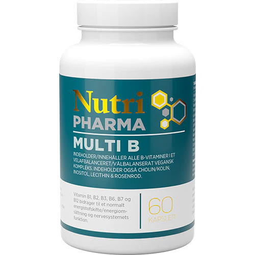 NutriPharma Multi B | 60 kapsler