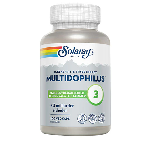 Solaray Multidophilus Mælkefri | 100 kapsler