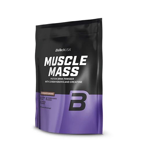 BioTechUSA Muscle Mass Protein Pulver Chocolate Flavour | 1000 g