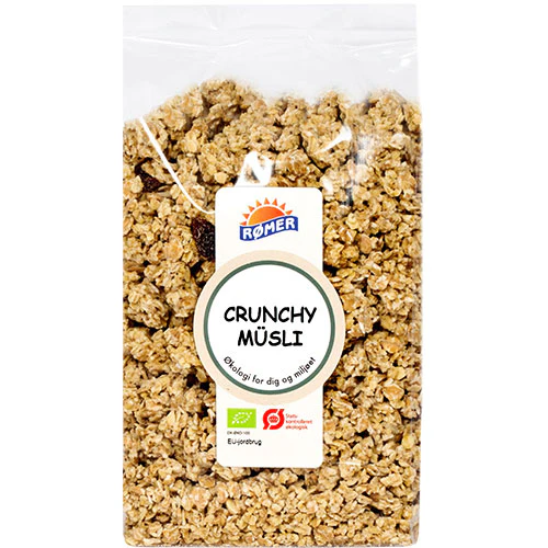 Rømer Mysli Crunchy Økologisk | 500 g