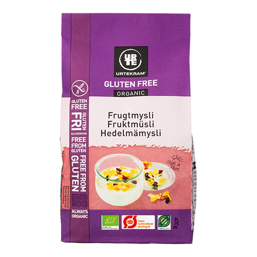 Urtekram Mysli Frugt Glutenfri Økologisk | 400 g