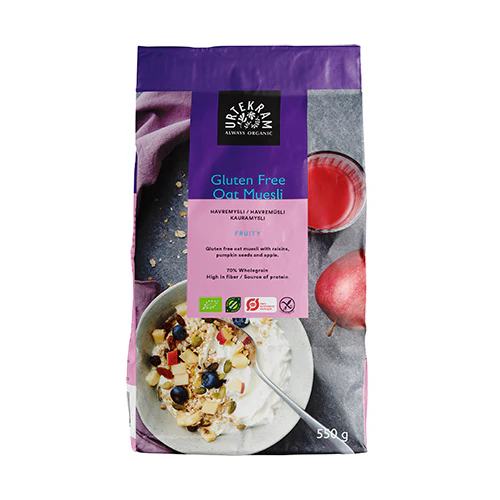 Urtekram Mysli Havre Glutenfri Økologisk | 550 g