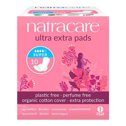 Natracare Ultra Bind med Vinger | Super
