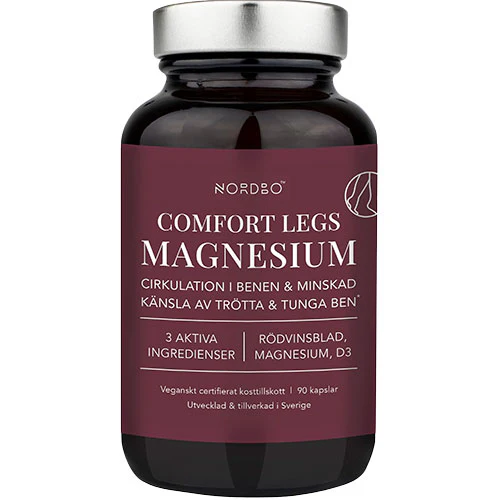 NORDBO Comfort Legs Magnesium | 90 kapsler
