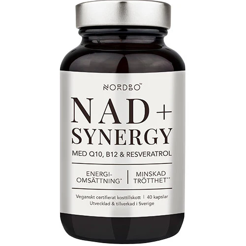 NORDBO Nad+ Synergy | 40 kapsler
