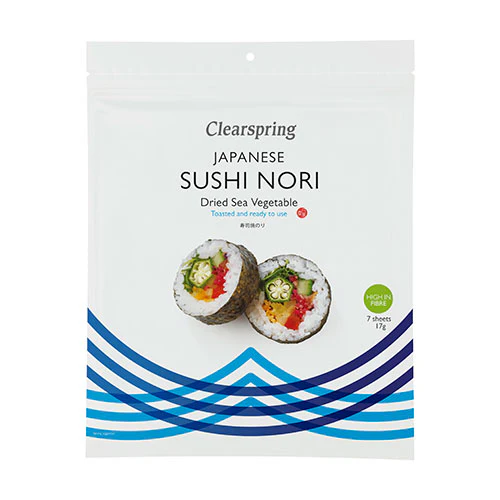 Clearspring Nori Sushi Ristede Plader | 17 g