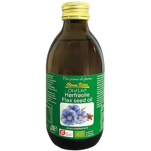 Oil of Life Ren Hørfrøolie Økologisk | 250 ml