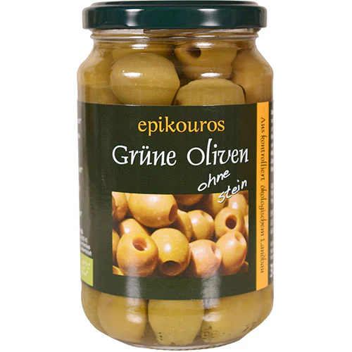 Rømer Oliven Grønne U.sten Græsk Økologisk | 315 g