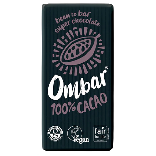 Ombar Bar Økologisk 35 g | 100% Kakao