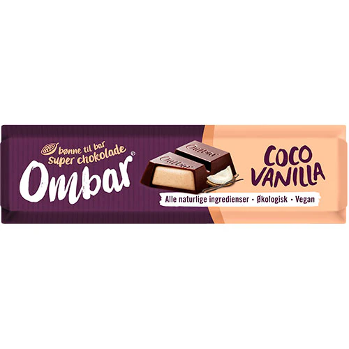 Ombar Bar Økologisk 42 g | Coco Vanilla