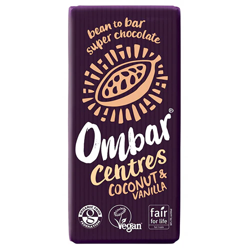 Ombar Bar Økologisk 70 g | Kokos & Vanilje