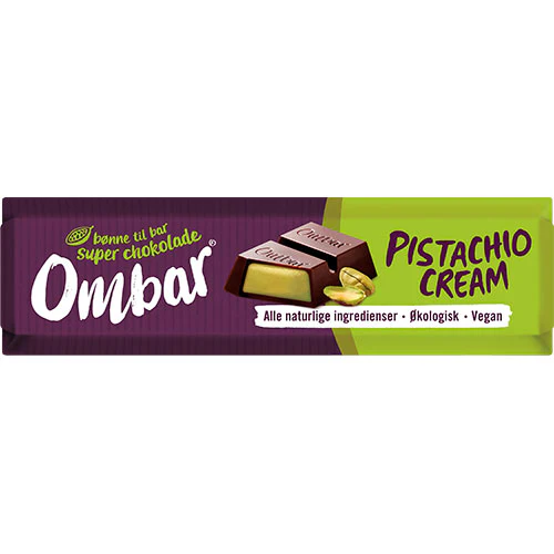 Ombar Bar Økologisk 42 g | Pistachio Cream