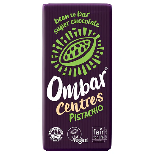 Ombar Bar Økologisk 70 g | Chokolade Pistacie