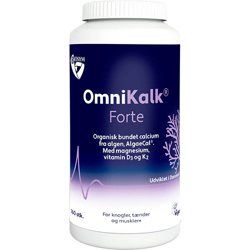 Biosym OmniKalk® Forte | 160 kapsler