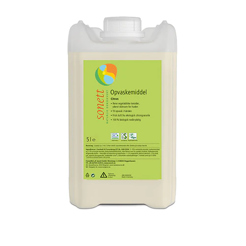 Sonett Opvaskemiddel Citron | 5 liter