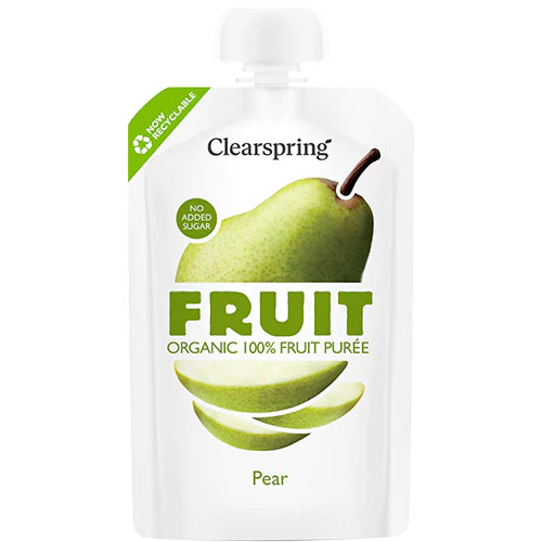 Clearspring Pære Frugtpuré Økologisk | 100 g