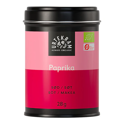Urtekram Paprika Sød Økologisk | 28 g