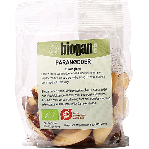 Biogan Økologiske Paranødder | 75 g