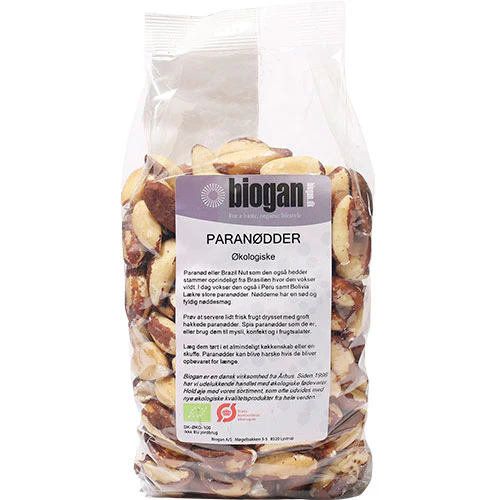 Biogan Paranødder Økologisk | 400 g