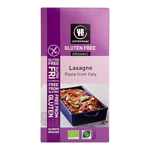 Urtekram Pasta Lasagne Glutenfri Økologisk | 250 g