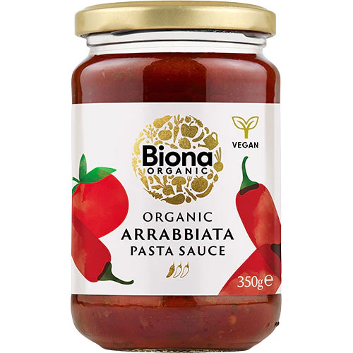 Biona Organic Pastasovs Arrabbiata Økologisk | 350 g