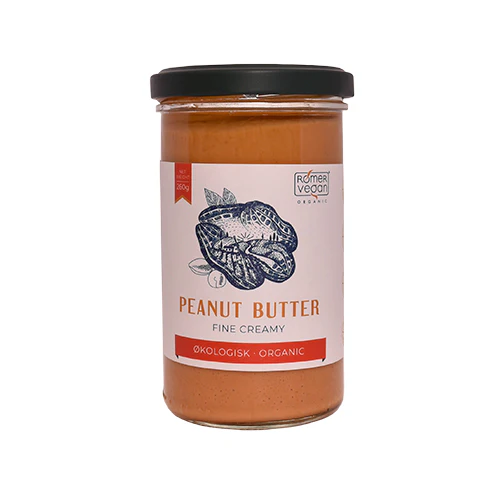 Rømer Vegan Peanut Butter Creamy Økologisk | 260 g