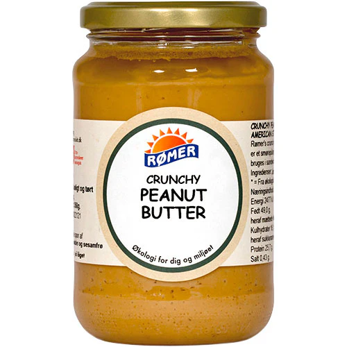 Rømer Peanut Butter Crunchy Økologisk | 370 ml