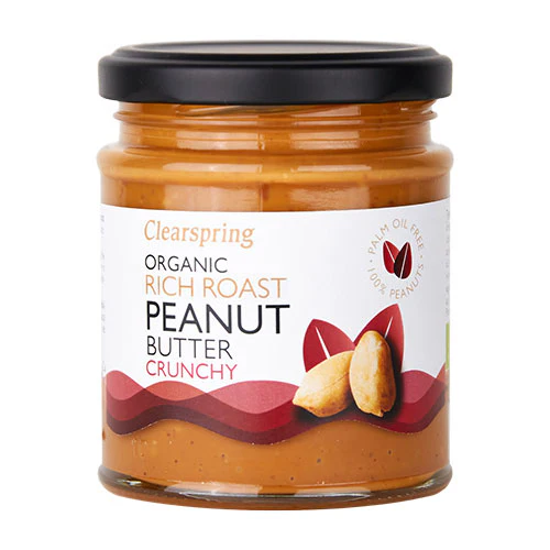 Clearspring Peanutbutter Crunchy Økologisk | 170 g