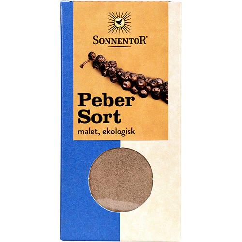 Sonnentor Peber Sort Malet Økologisk | 50 g