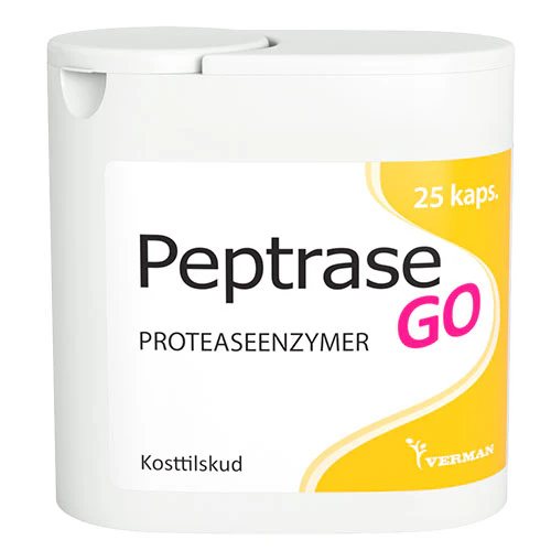Biosym Peptrase Go | 25 kapsler