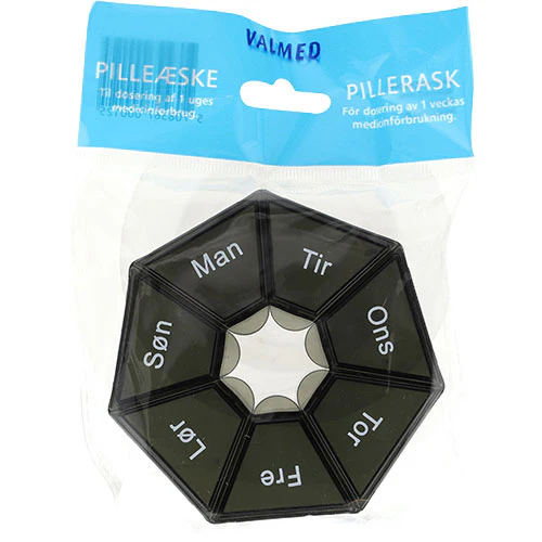Valmed Pilleæske (7 X 1 Rum)