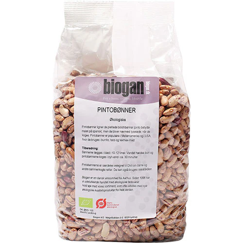 Biogan Økologiske Pintobønner | 1 kg