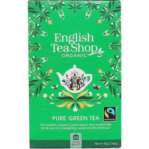 English Tea Shop Pure Green Tea Økologisk | 20 breve