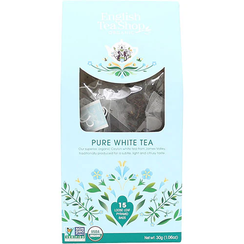 English Tea Shop Pure White Tea, Økologisk | 15 breve