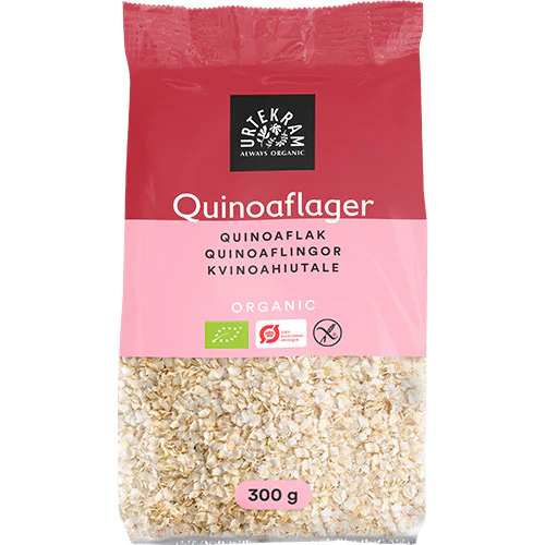 Urtekram Quinoa flager glutenfri Økologisk | 300 g