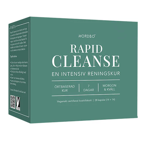 NORDBO Rapid Cleanse | 28 kapsler