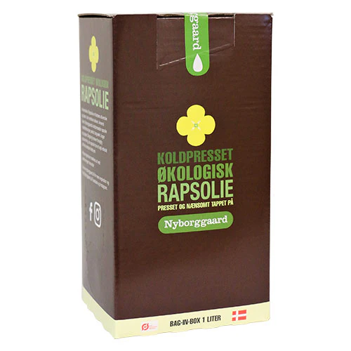 Nyborggaard Rapsolie Økologisk | 1 liter