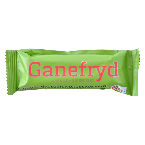 Ganefryd Rawbar Daddelkonfekt Økologisk | Mynte